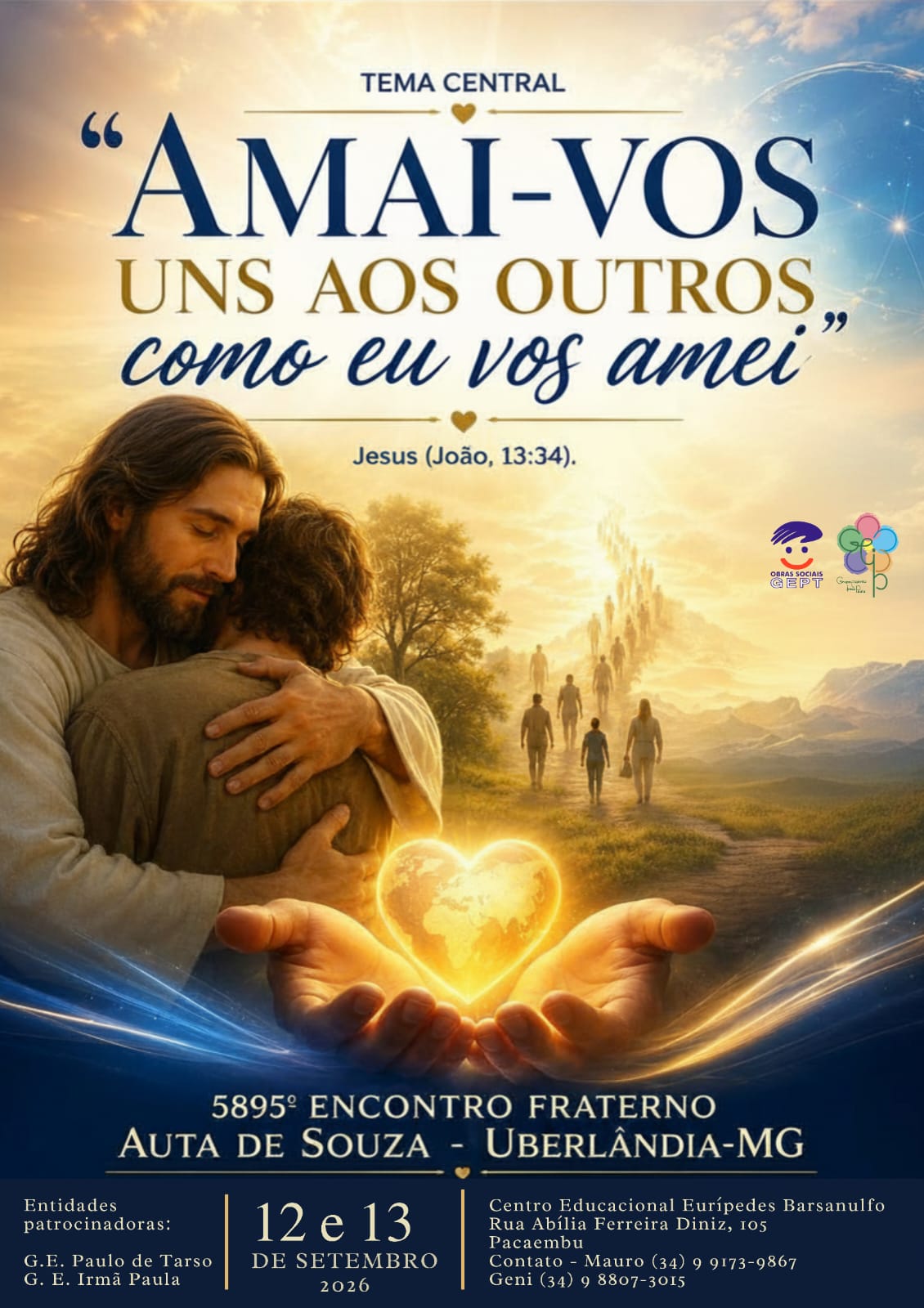 Cartaz oficial do EFAS 2026 em Uberlândia