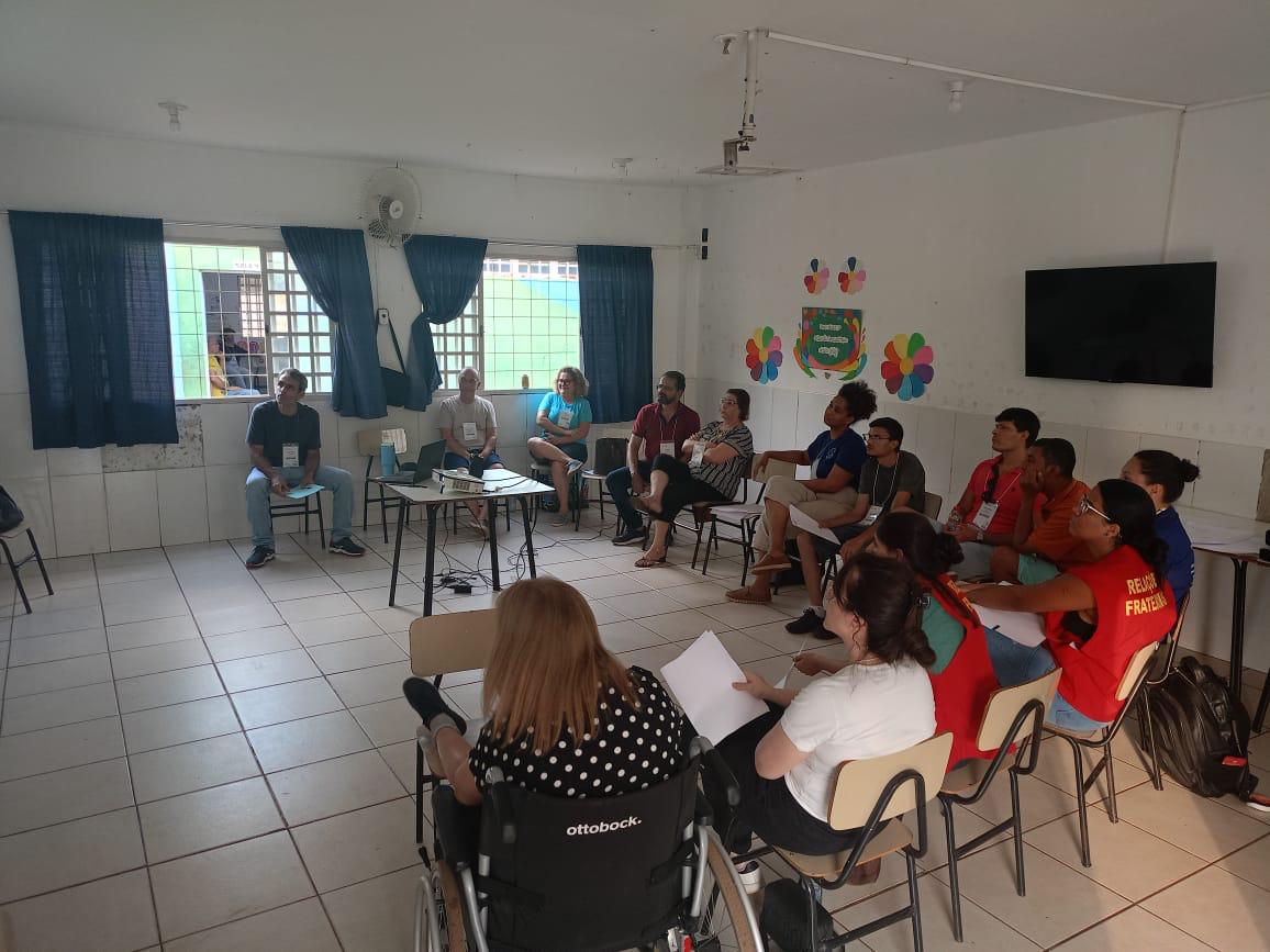 Roda de conversa entre participantes